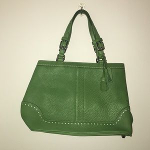 Green Coach Bag